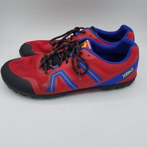 Xero Shoes Mens 9.5 Red Mesa Trail II Bearfoot Minimalist Hiking Running